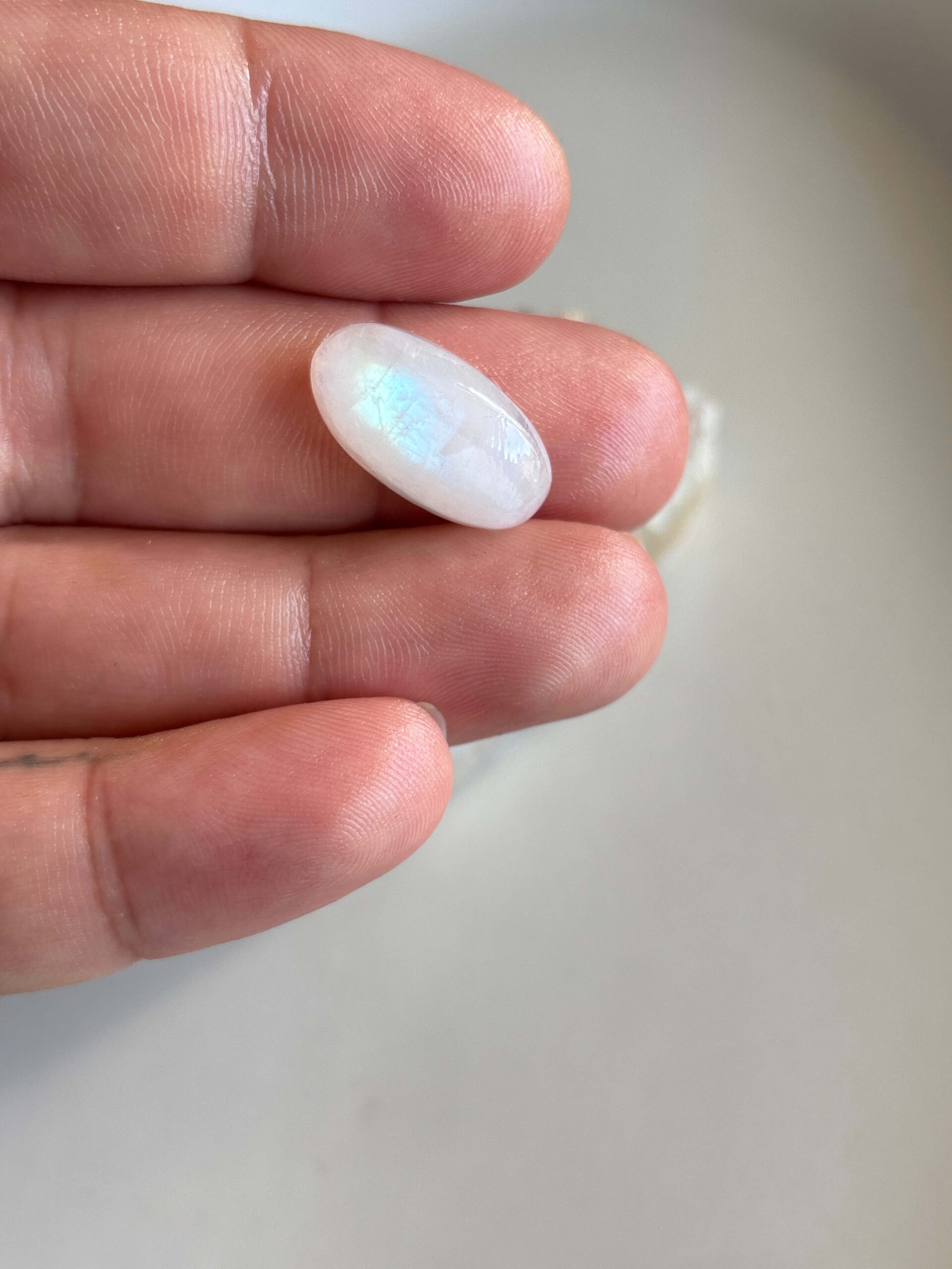 21mm Moonstone Cabochon for Pendant Making - Image 2