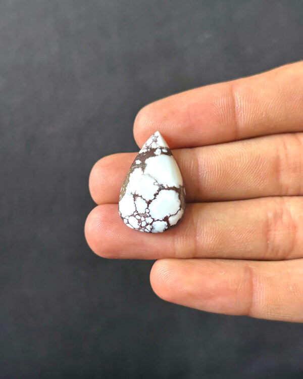 33mm Genuine Wild Horse Magnesite Gemstone
