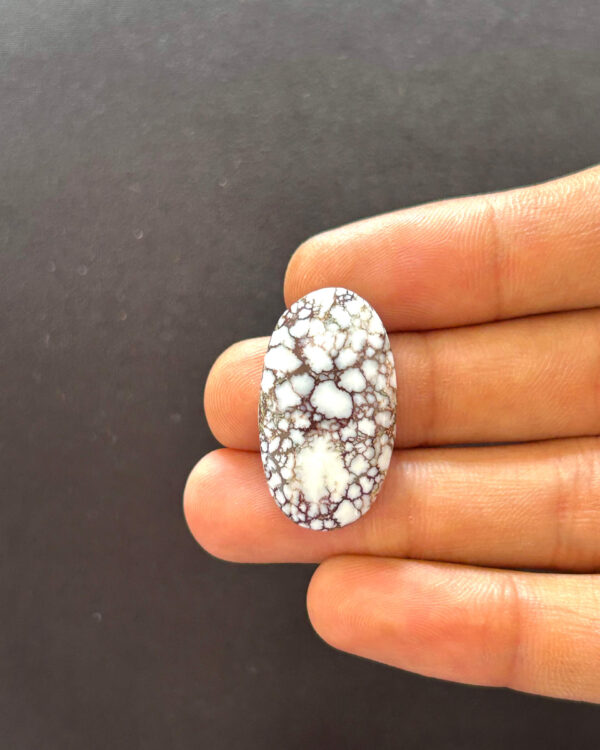 29mm Genuine Wild Horse Magnesite Oval Stone