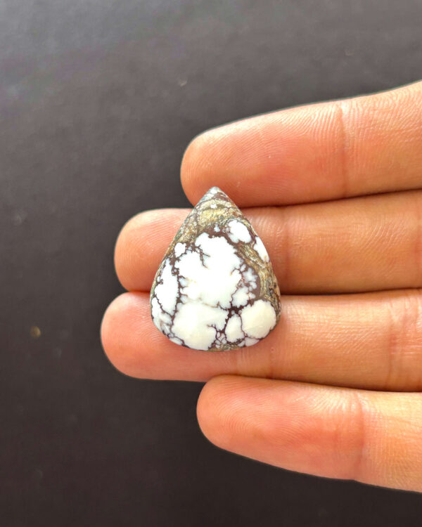 30mm Polished Wild Horse Magnesite Cabochon