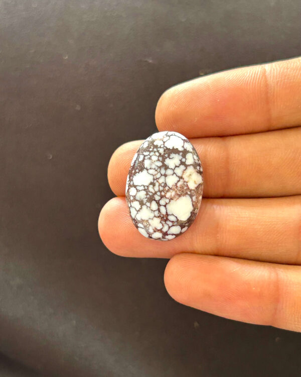 27mm Wild Horse Magnesite Oval Stone