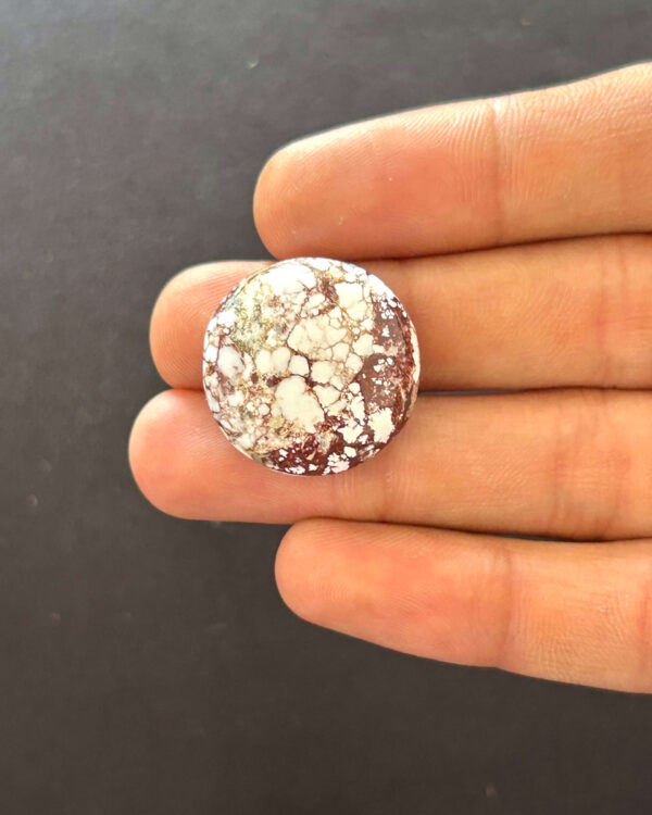 24mm Premium Wild Horse Magnesite Cabochon