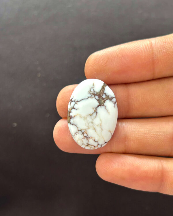 28mm Wild Horse Magnesite Cabochon Stone