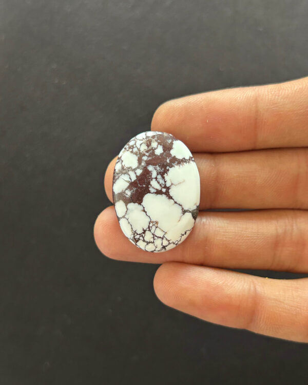 30mm Natural Wild Horse Magnesite Cabochon Stone