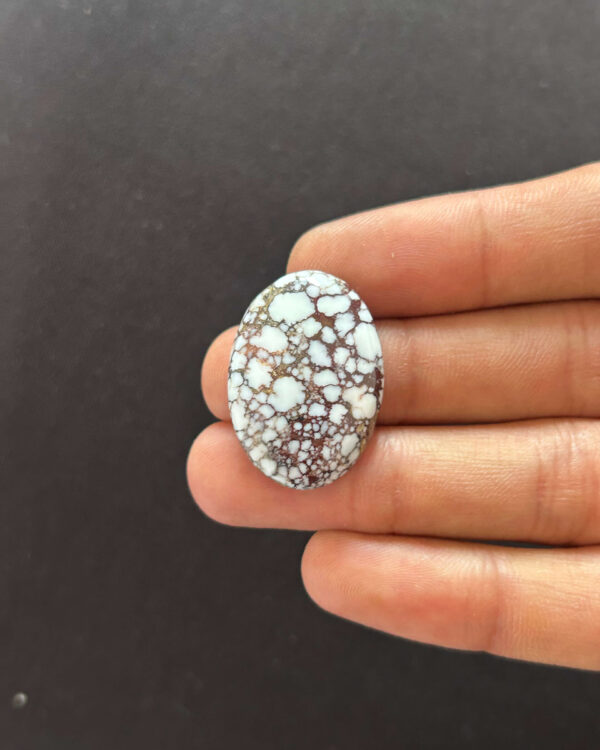 28mm Genuine Wild Horse Magnesite Gemstone