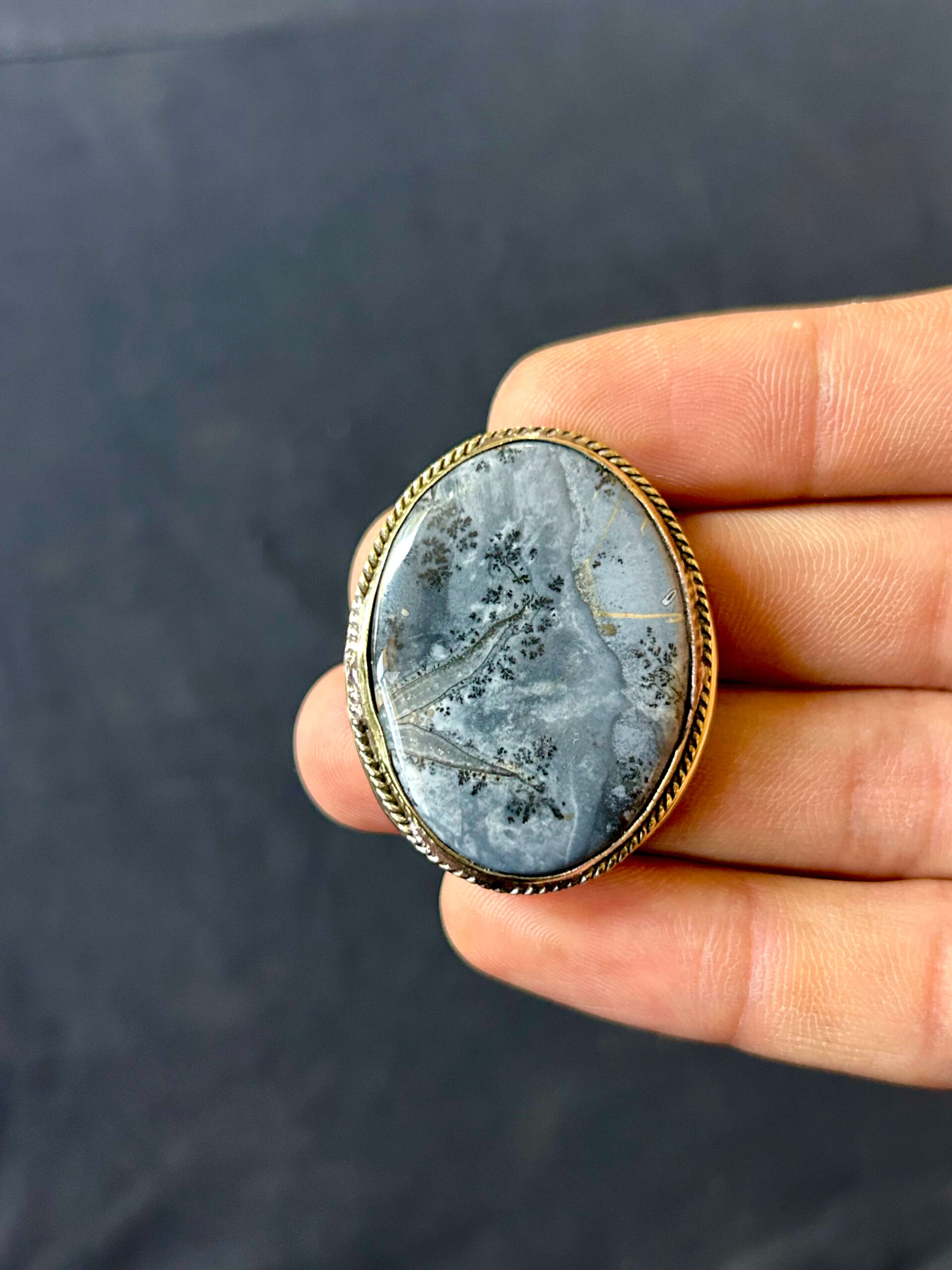 38mm Maligano Jasper Pendant Stone