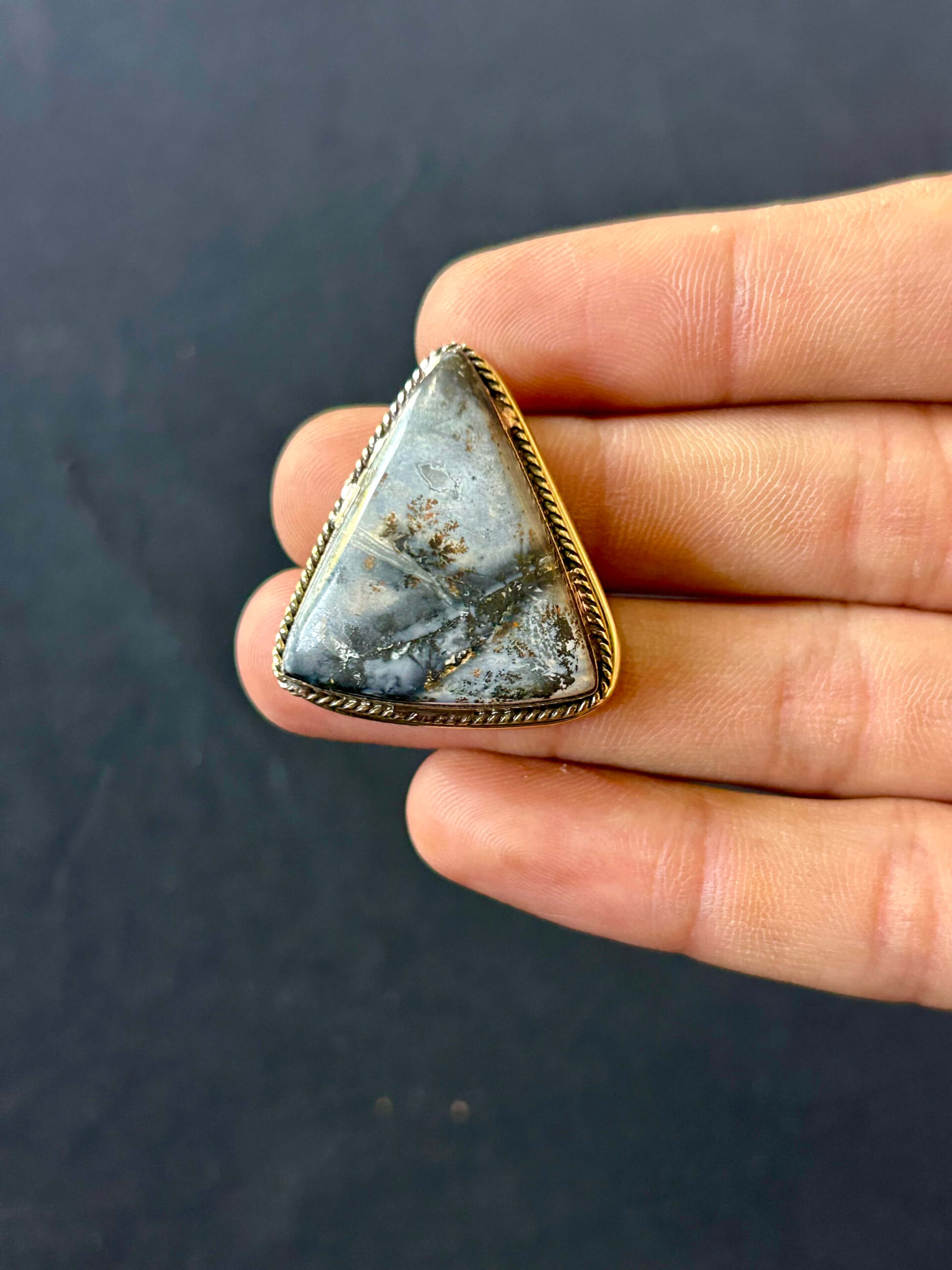 30mm Maligano Jasper Artisan Cabochon