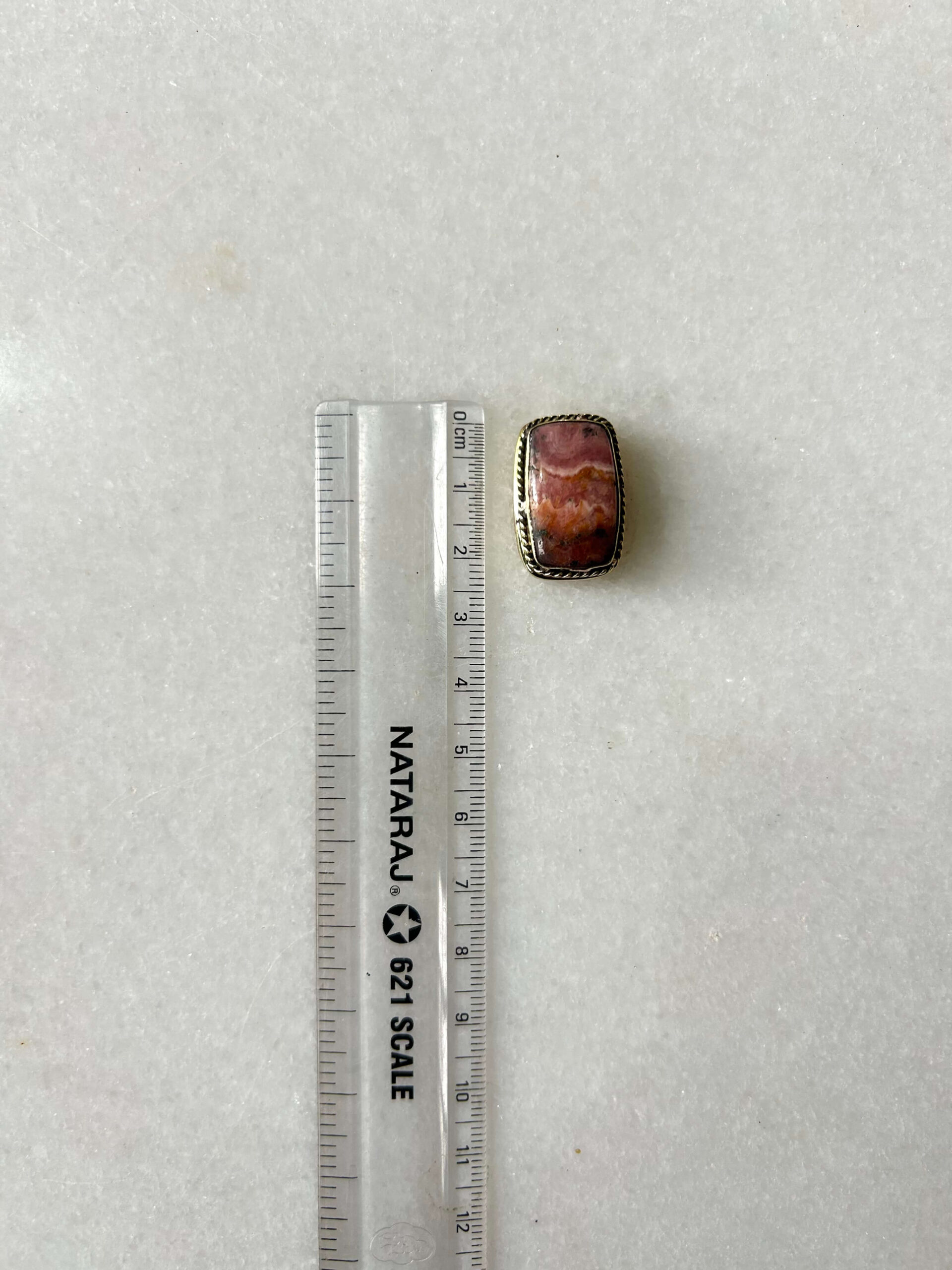 24mm Rhodochrosite Jewelry Stone - Image 2