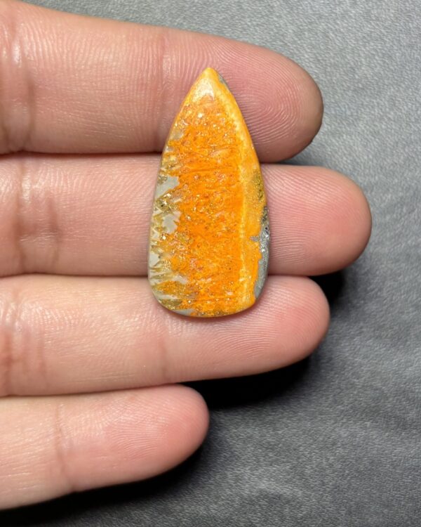 34mm Bumblebee Jasper Cabochon – One of a Kind