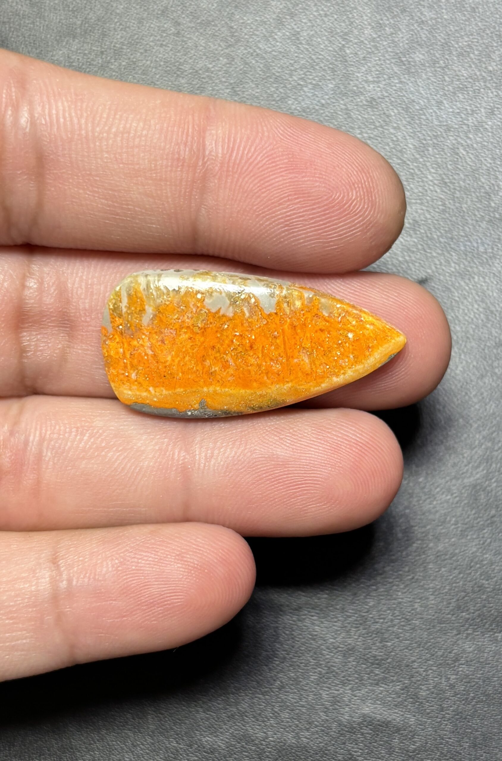 34mm Bumblebee Jasper Cabochon – One of a Kind - Image 2
