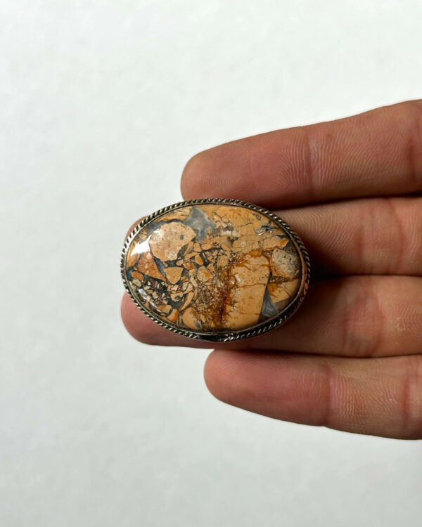 38mm Maligano Jasper Jewelry Stone