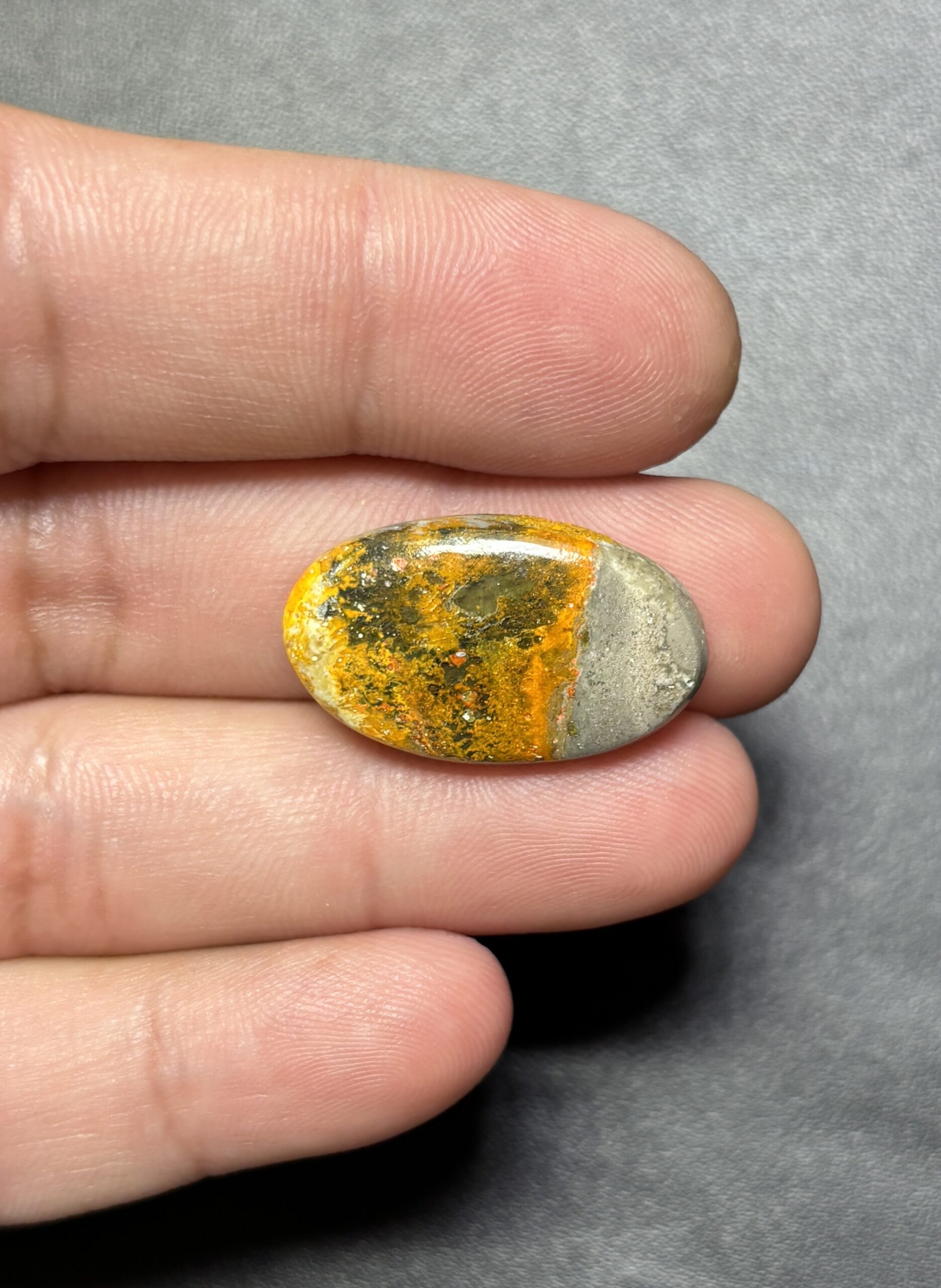 25mm Bumblebee Jasper Natural Gemstone - Image 2