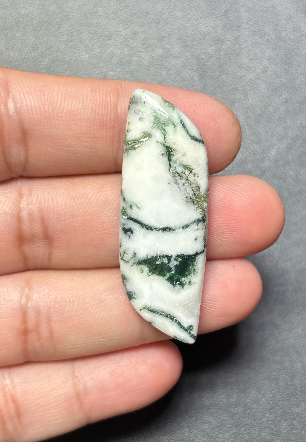 46mm Large Tree Agate Statement Gemstone