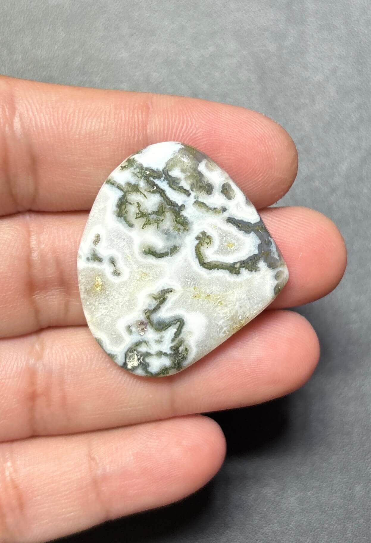 32mm Tree Agate Cabochon – Hand Selected - Image 2