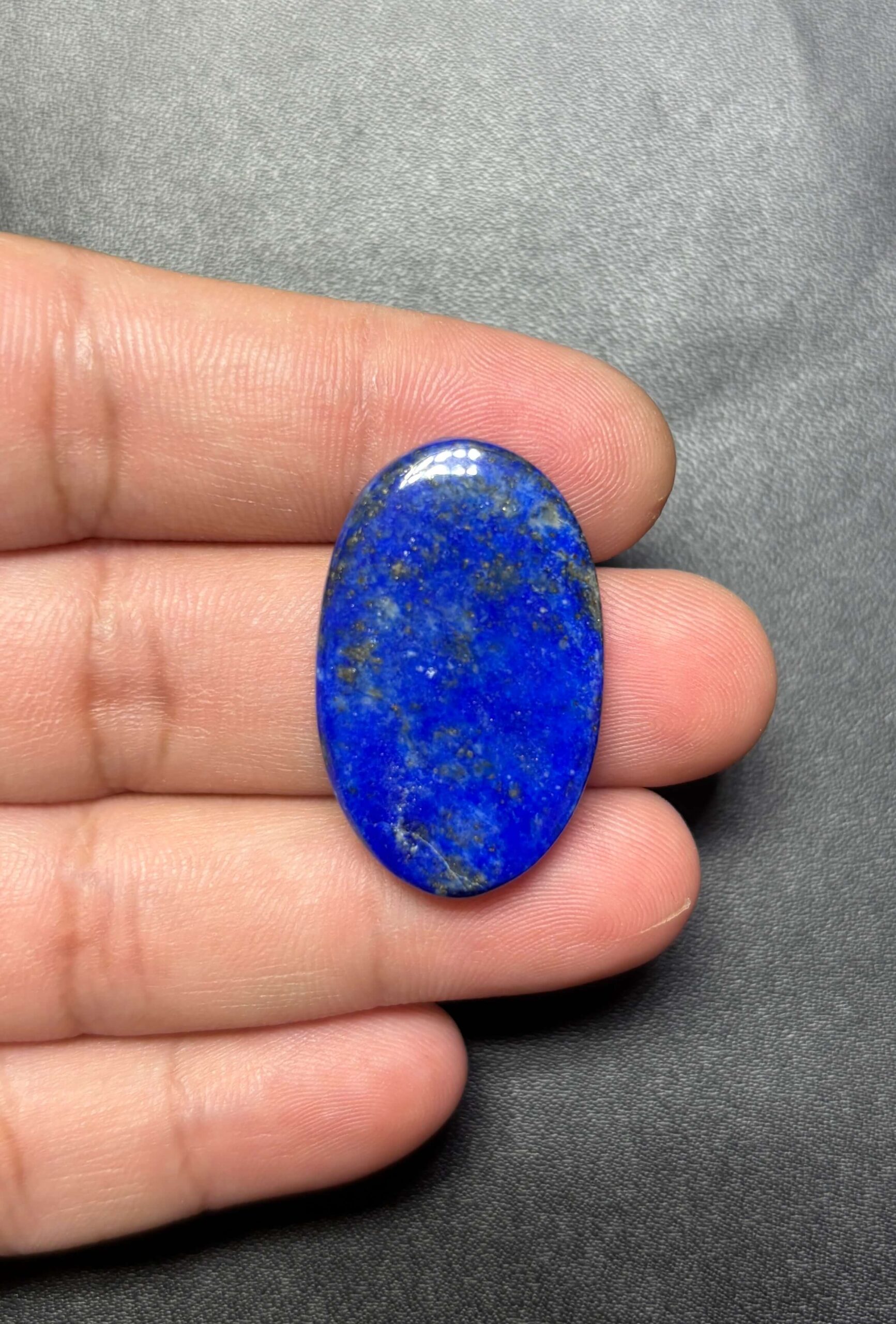 31mm Natural Lapis Lazuli Cabochon
