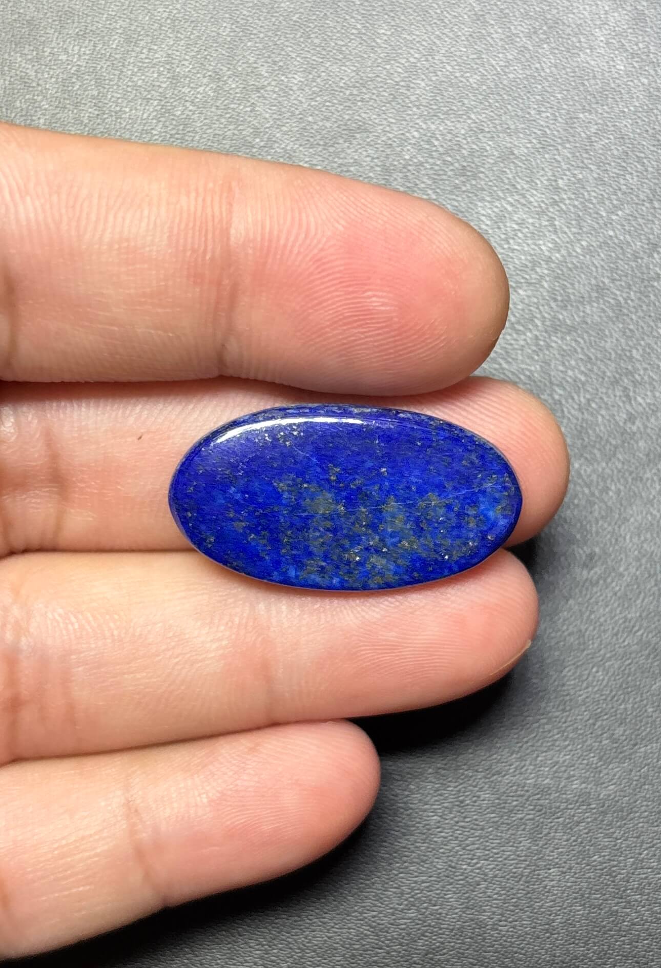 28mm Lapis Lazuli Cabochon – Hand Selected - Image 2