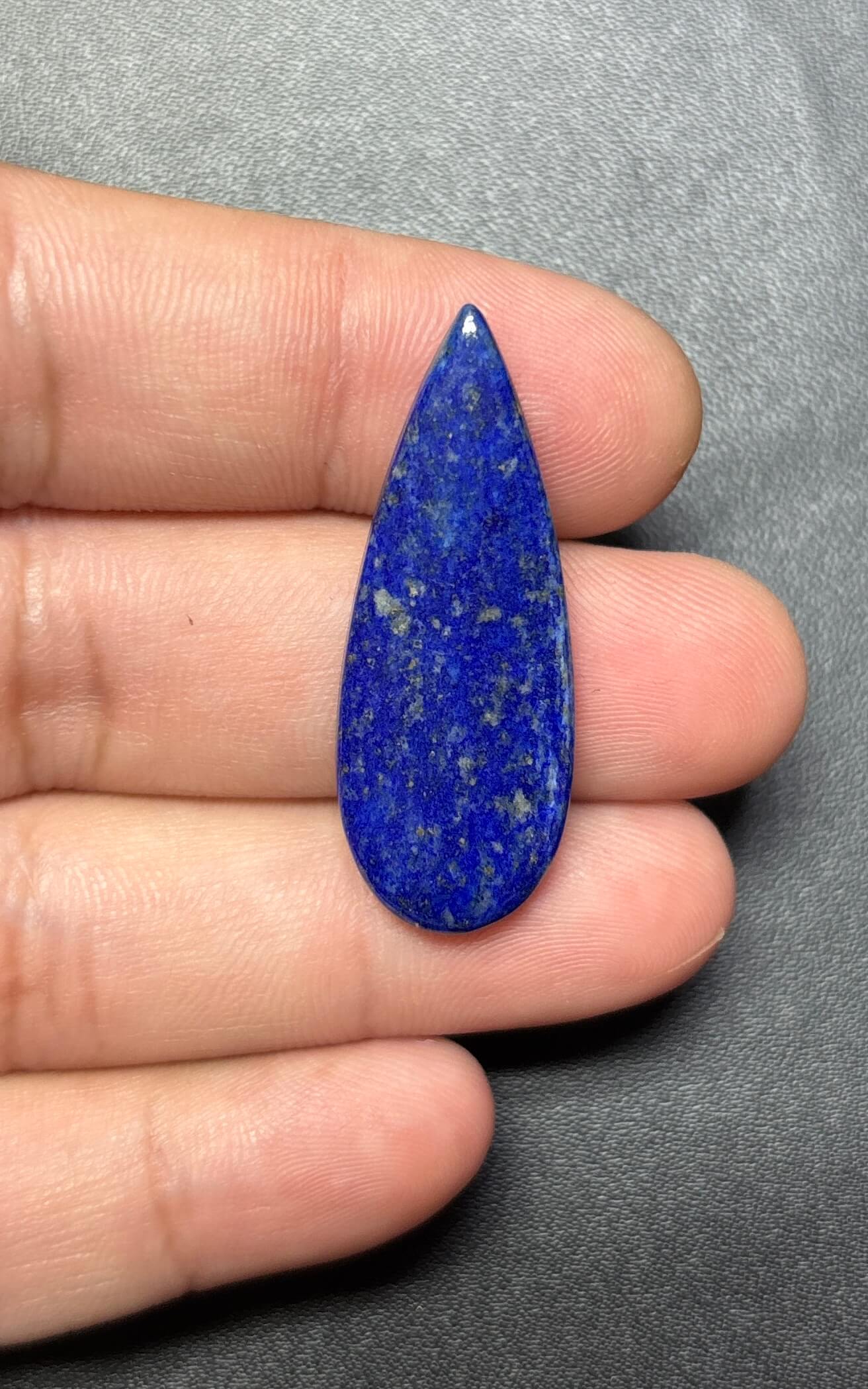 36mm Premium Lapis Lazuli Cabochon