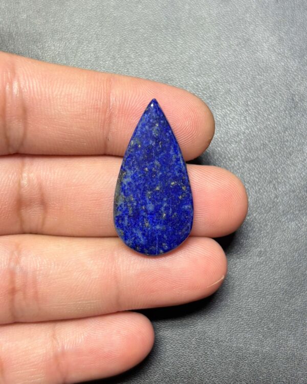 31mm Lapis Lazuli Cabochon with Natural Patterns
