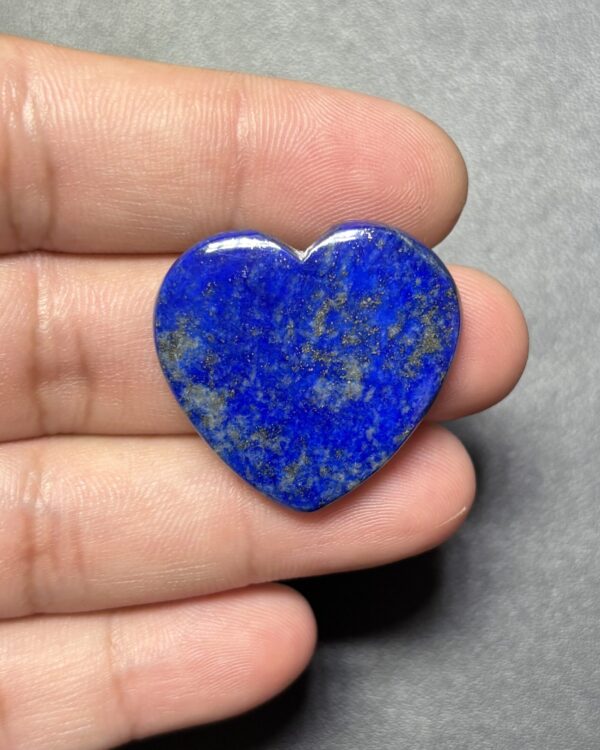 28mm Lapis Lazuli Heart Cabochon for Pendant Making