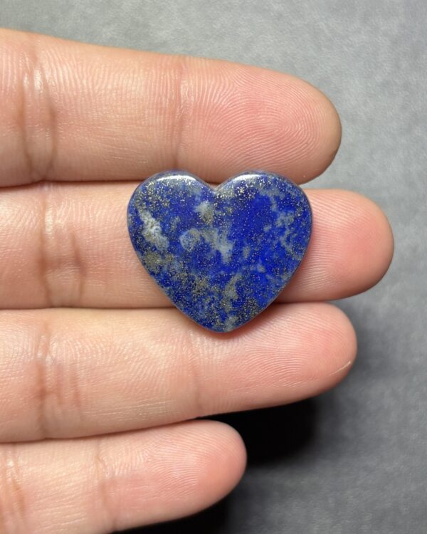 22mm Lapis Lazuli Heart Natural Cabochon