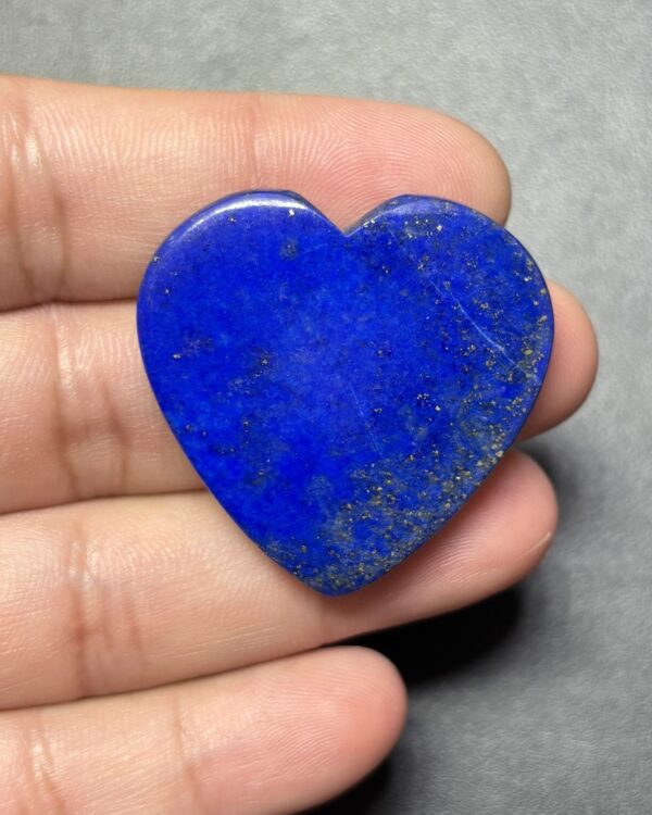 35mm Large Lapis Lazuli Heart Cabochon