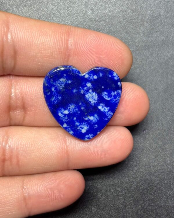 25mm Lapis Lazuli Heart Cabochon