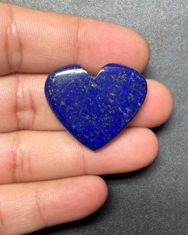 27mm Lapis Lazuli Heart Stone for Jewelry Making