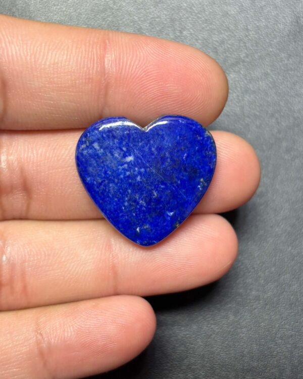 24mm Lapis Lazuli Heart Stone – Unique Piece