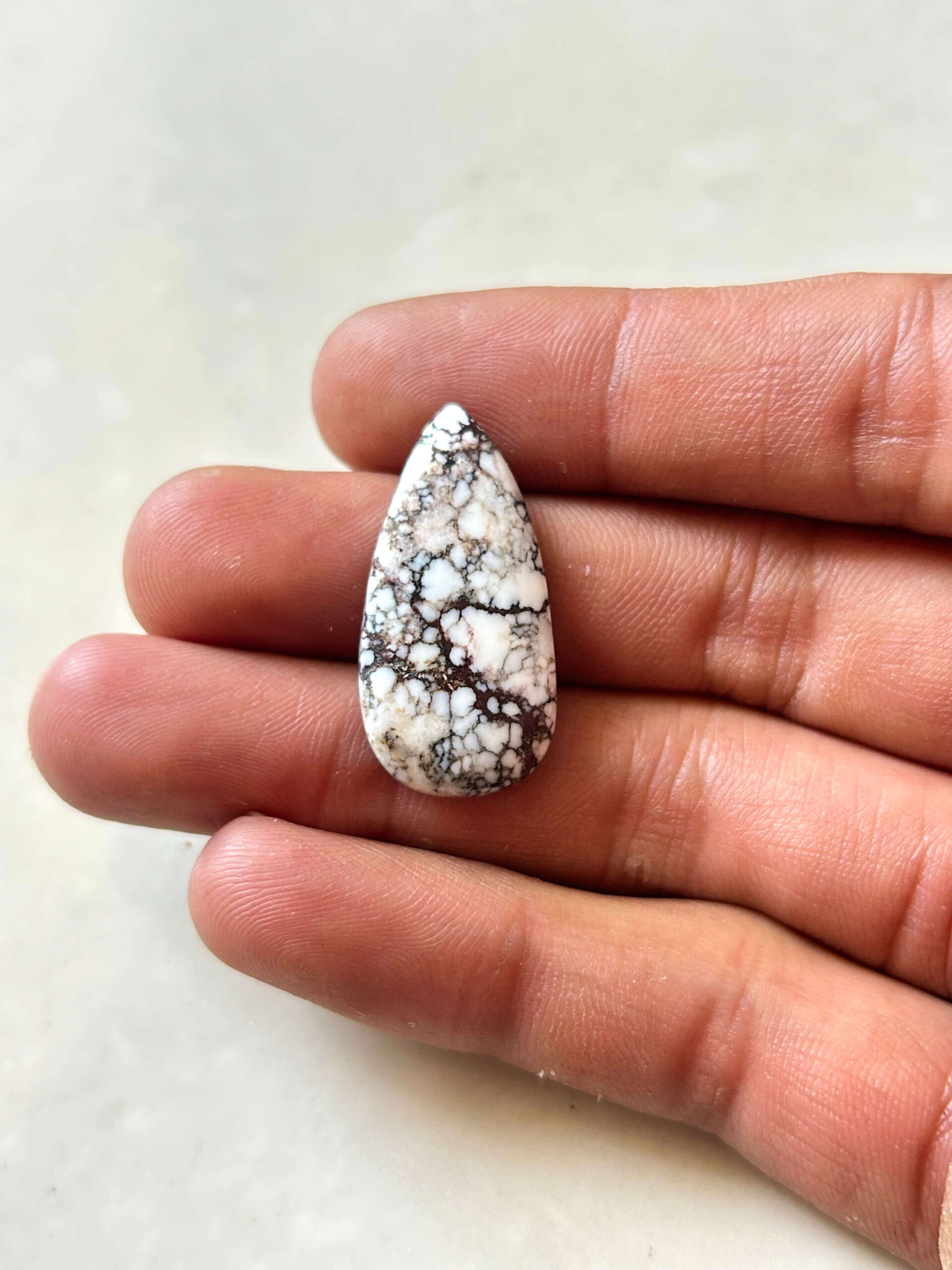 30mm Wild Horse Magnesite Cabochon