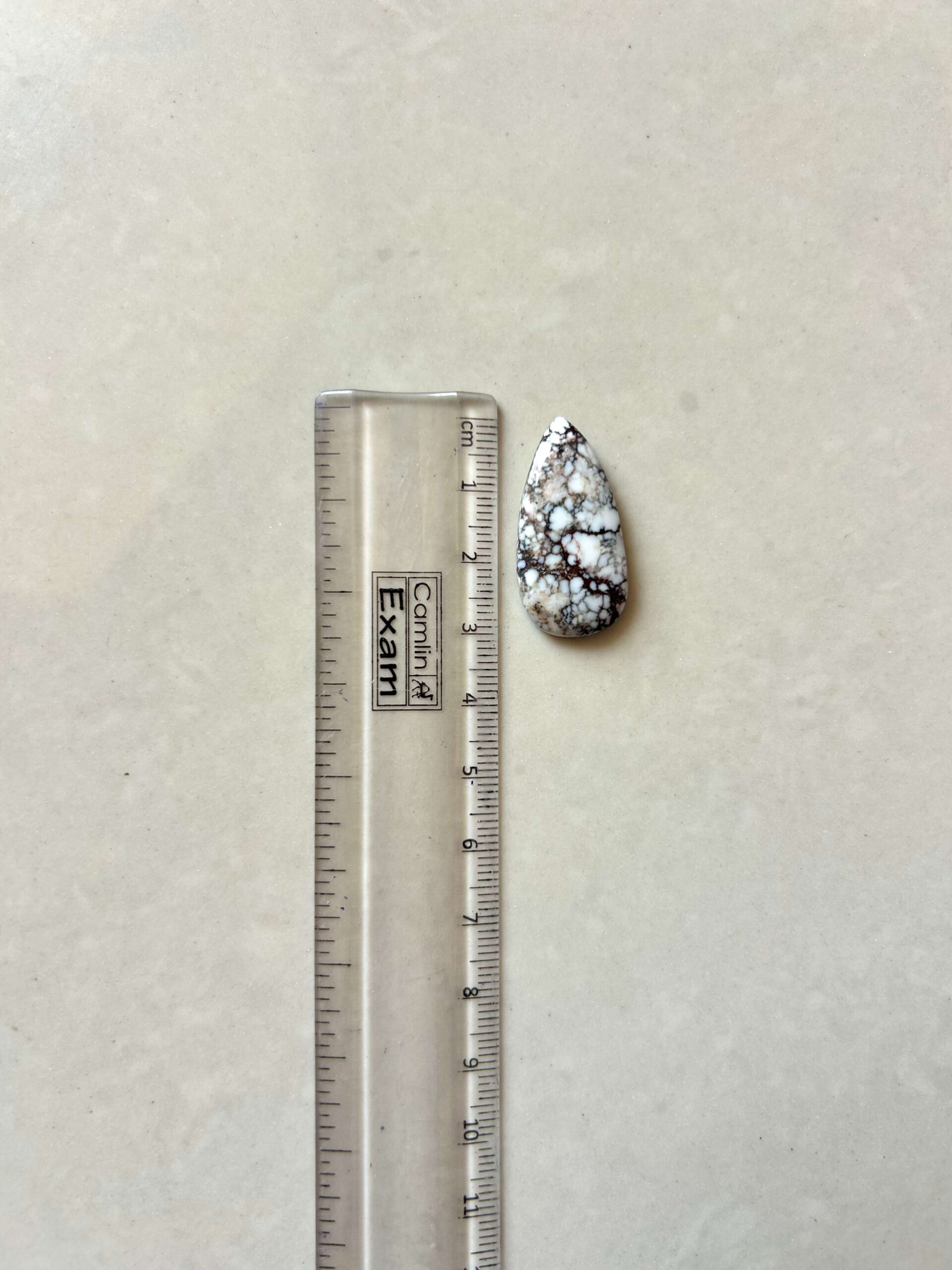 30mm Wild Horse Magnesite Cabochon - Image 2