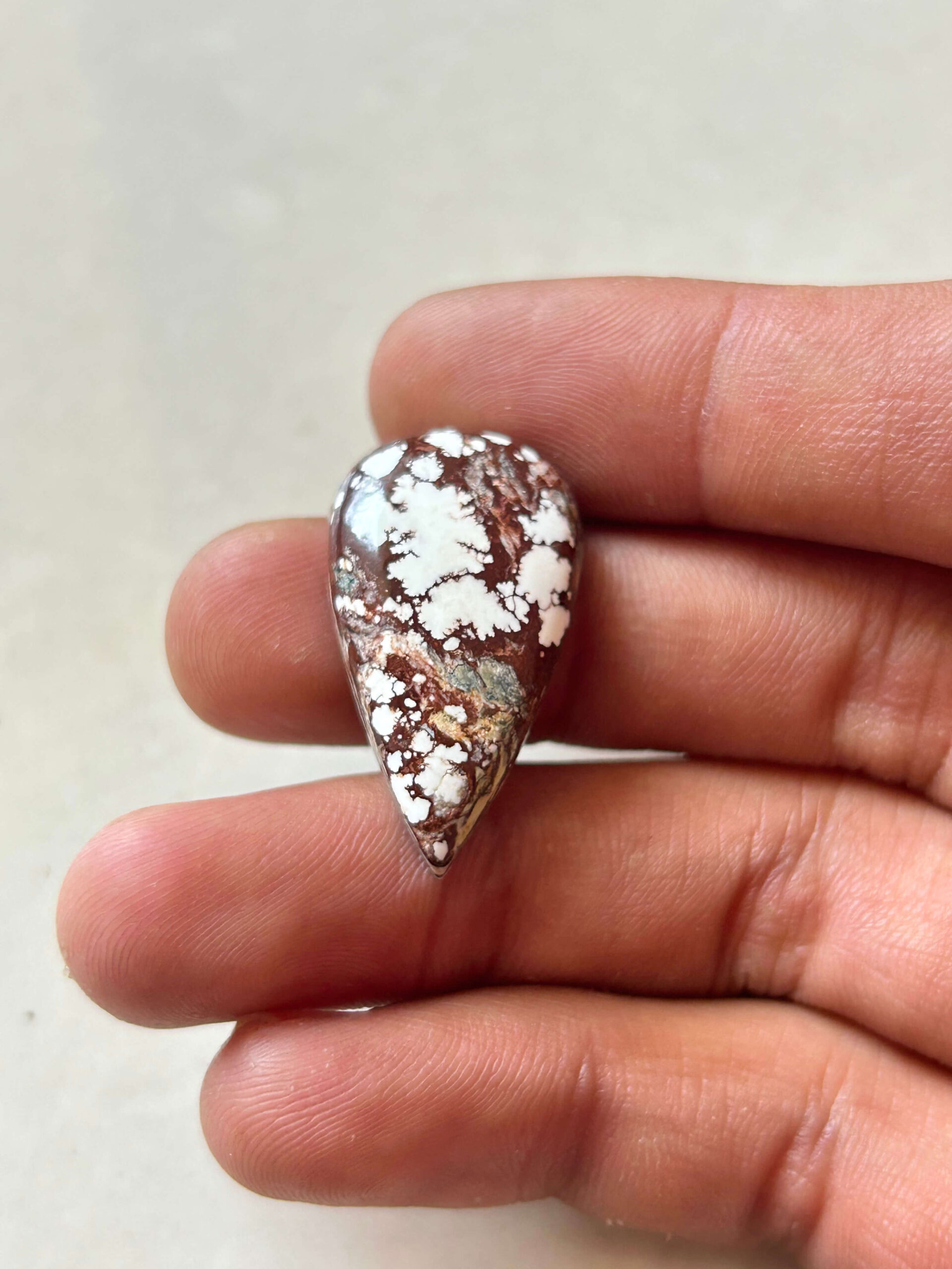 30mm Wild Horse Magnesite Cabochon