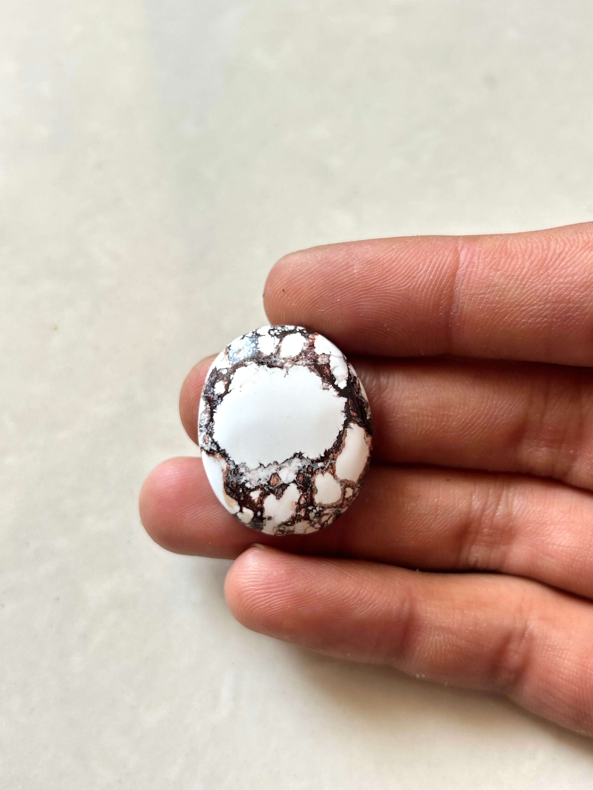 28mm Wild Horse Magnesite Cabochon