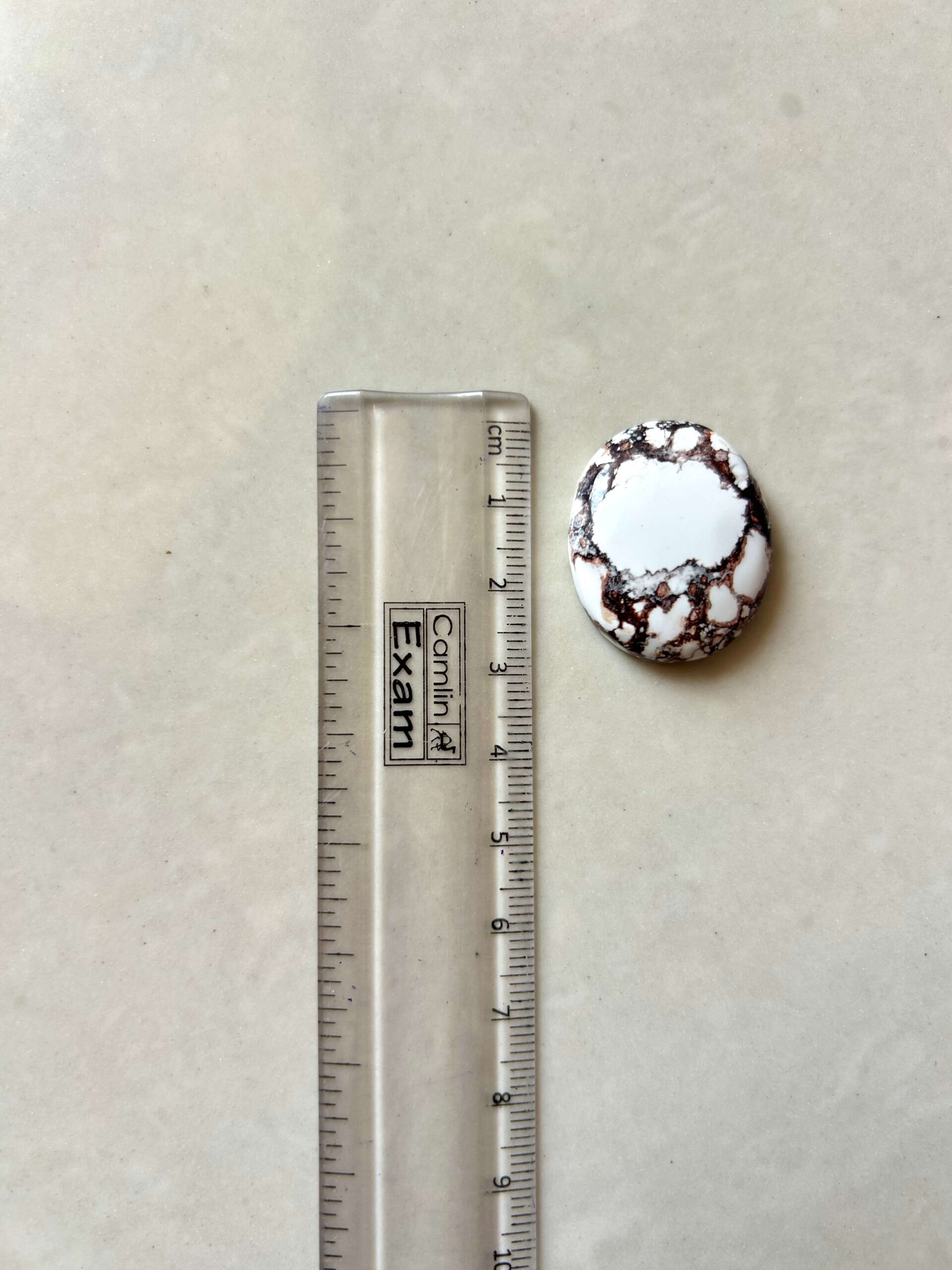 28mm Wild Horse Magnesite Cabochon - Image 2
