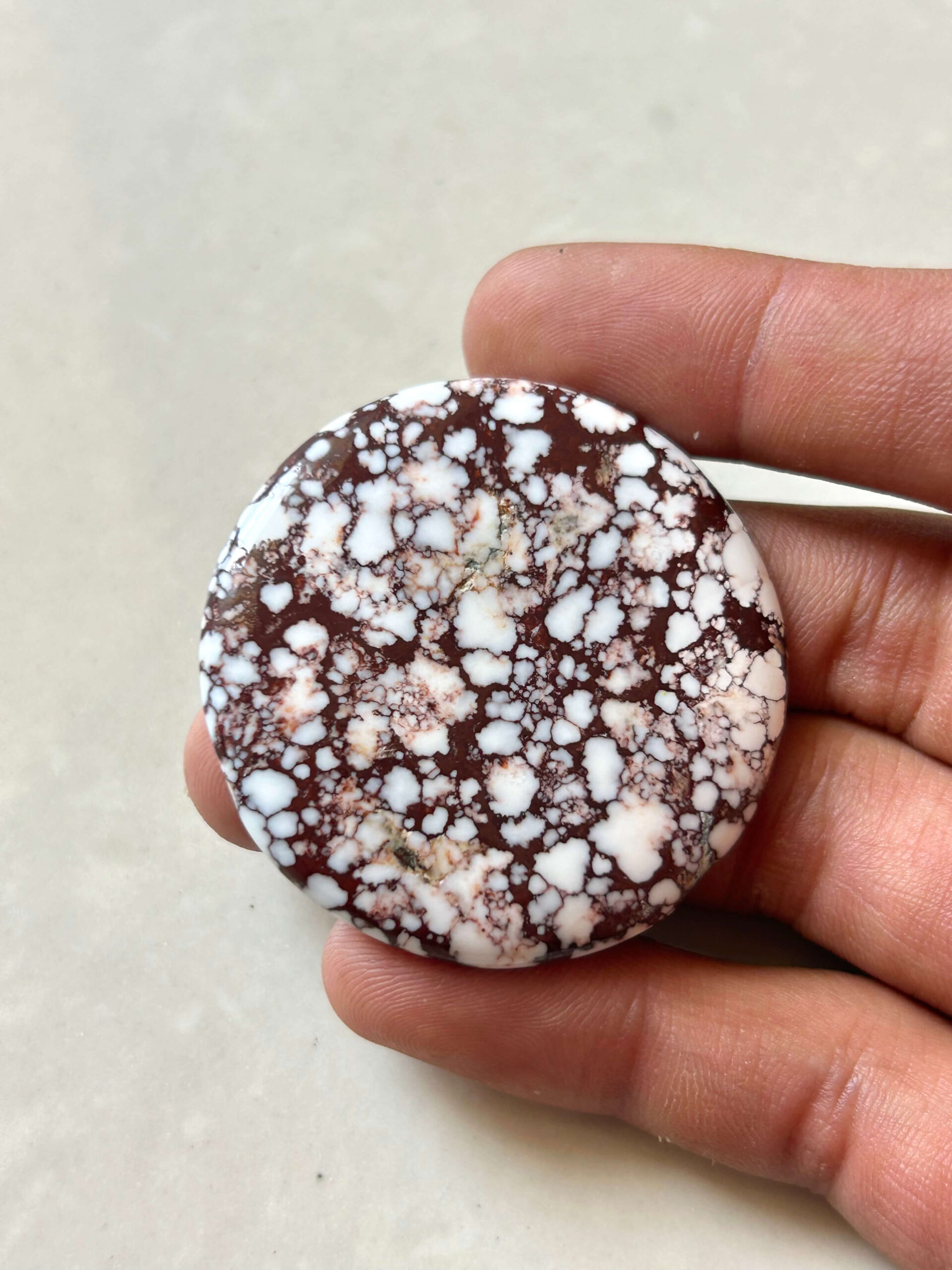 47mm Wild Horse Magnesite Cabochon