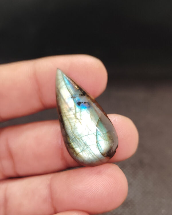 36mm Labradorite Stone for Handmade Jewellery