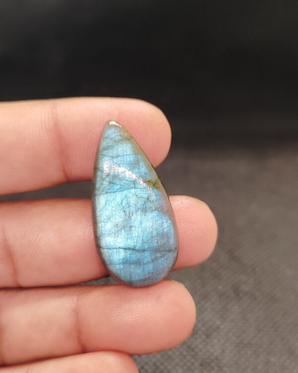 37mm Natural Labradorite Pendant Cabochon