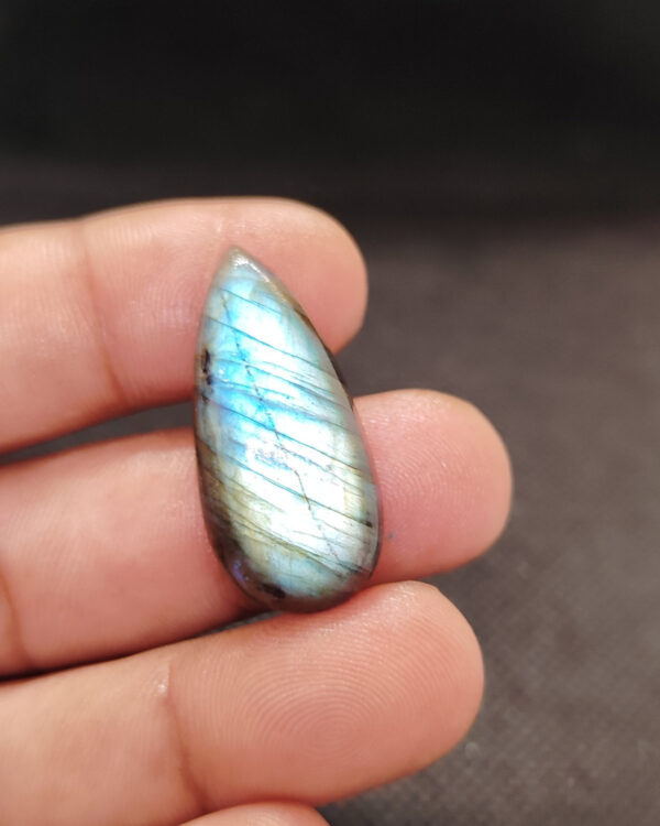 33mm Labradorite Cabochon for Wire Wrapping