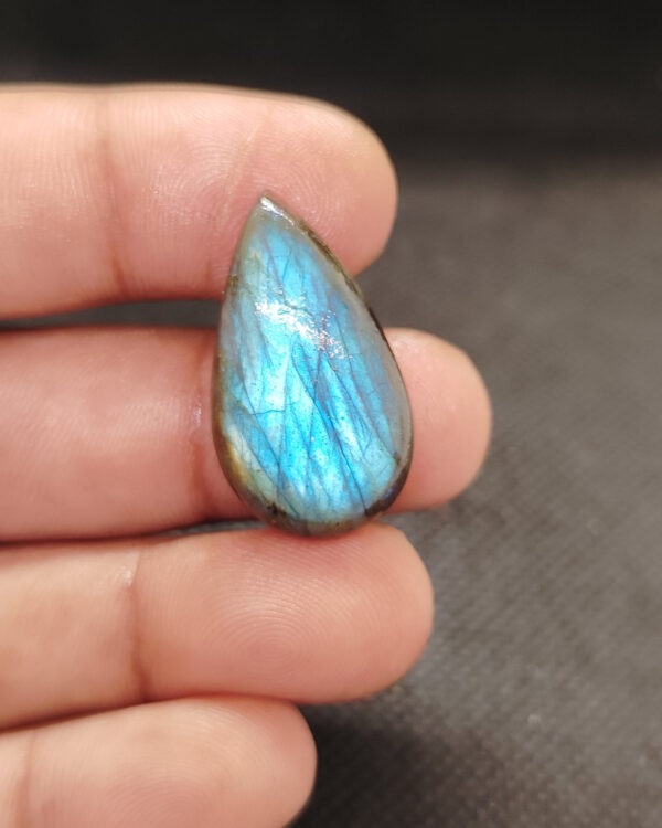 30mm Natural Labradorite Pendant Cabochon