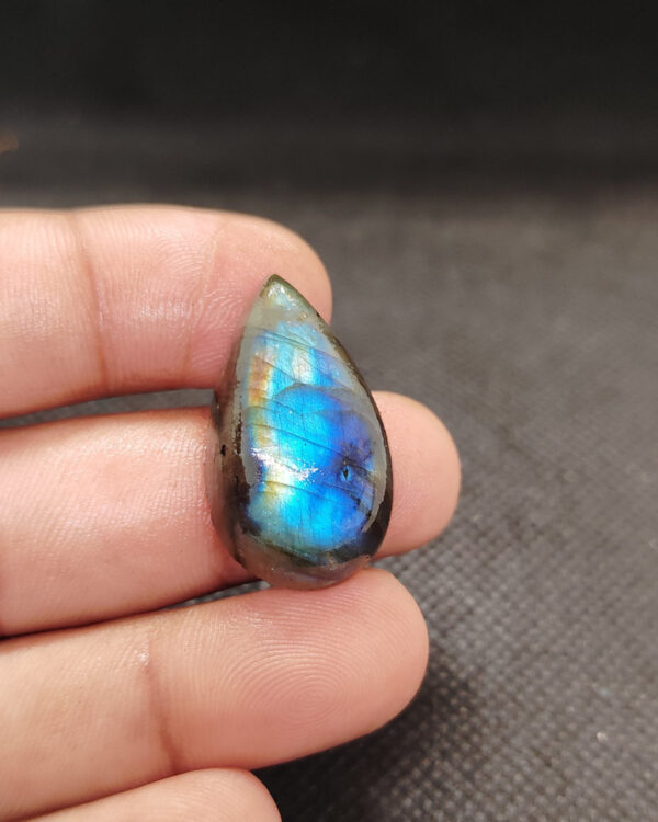 30mm Natural Labradorite Stone for Wire Wrapped Pendants