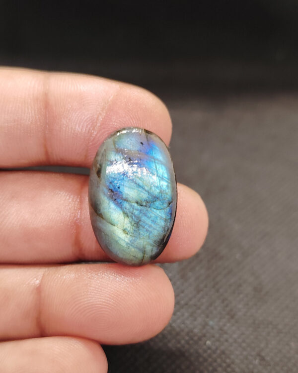 27mm Polished Labradorite Jewellery Cabochon