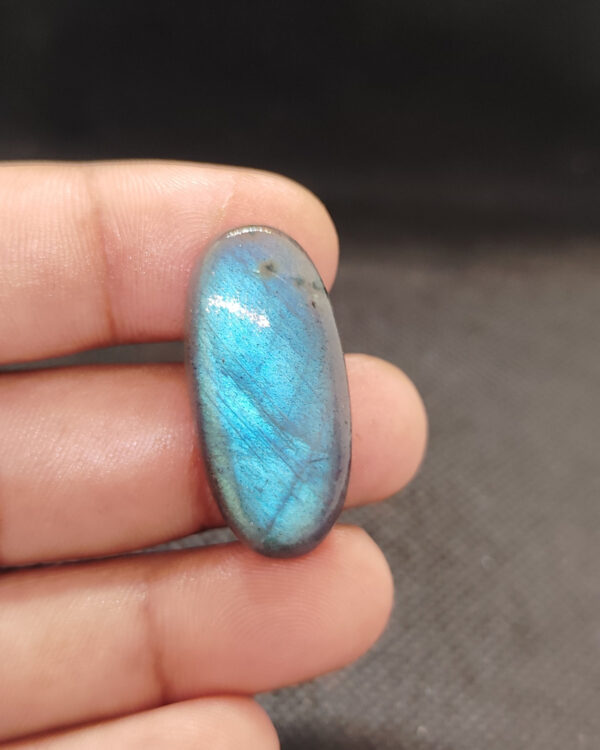 34mm Labradorite Gemstone for Beaded Jewellery