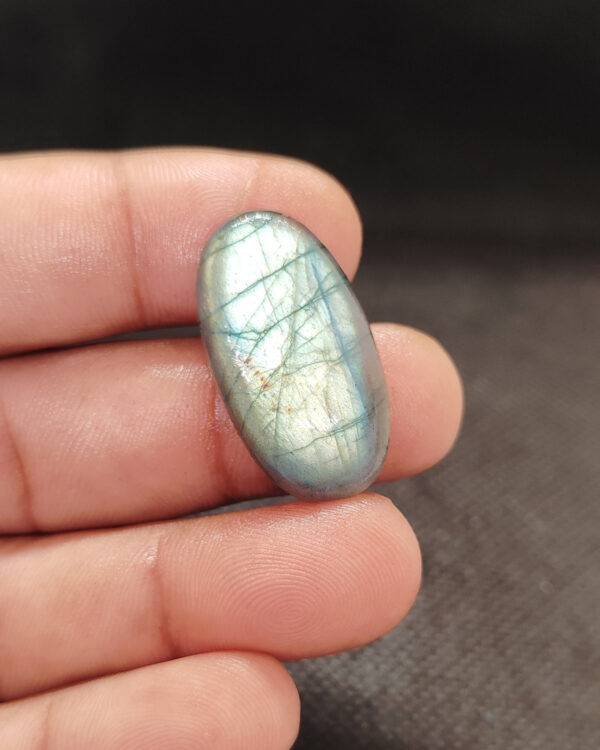 30mm Natural Labradorite Cabochon for Necklace Designs