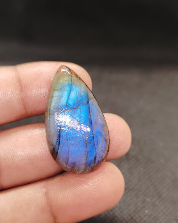 36mm High Quality Labradorite Pendant Stone