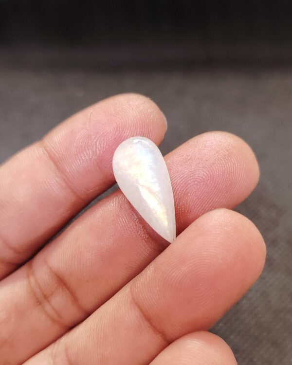 23mm Moonstone Cabochon with Blue Sheen