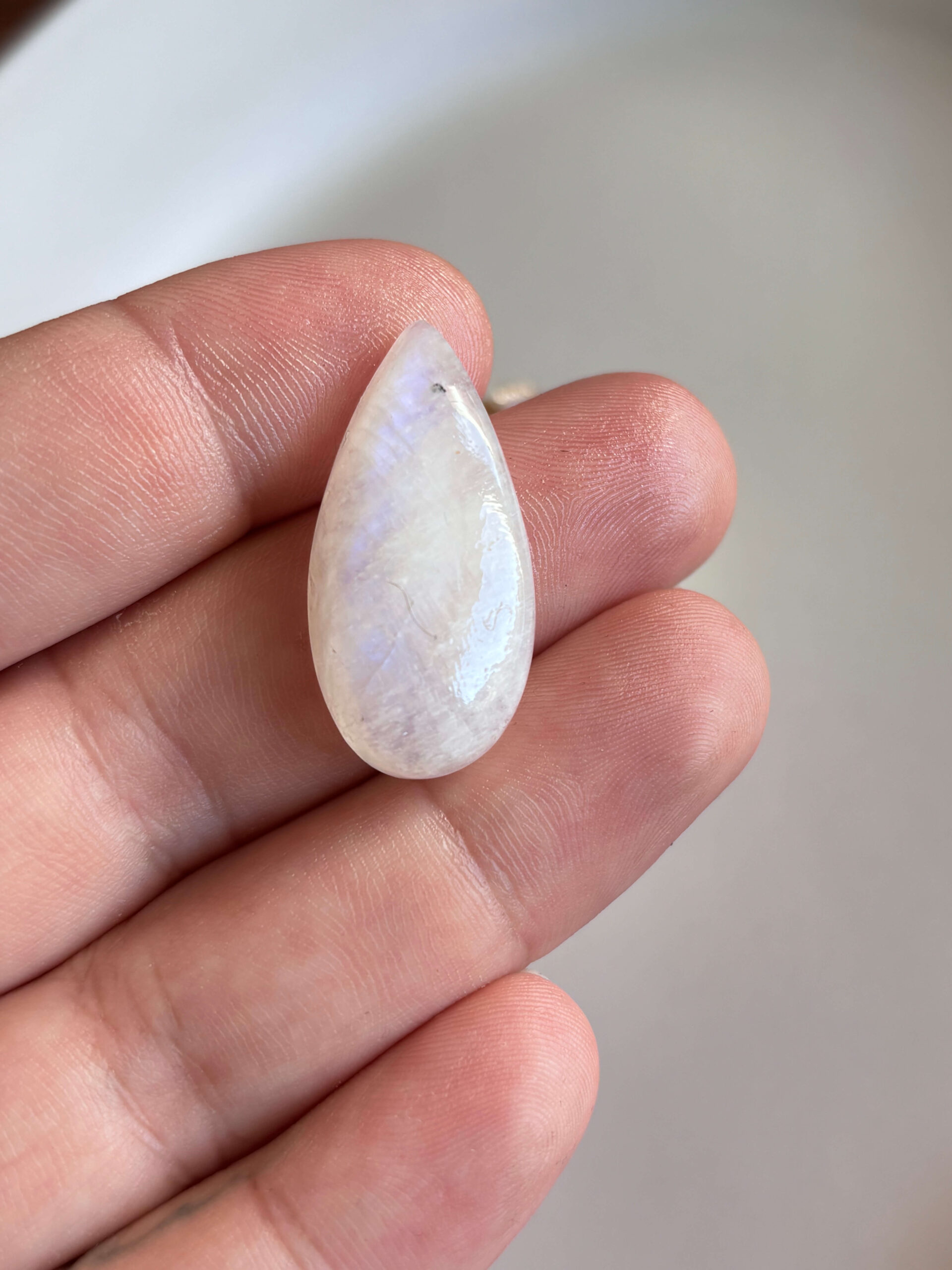 34mm Moonstone Cabochon for Statement Jewelry - Image 2