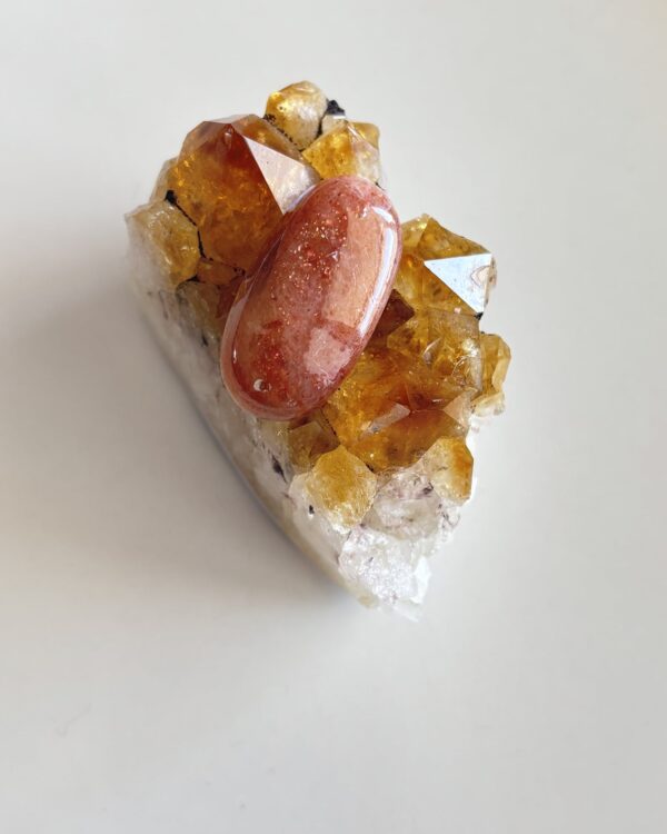 30mm Sunstone Gemstone Cabochon for Jewelry Making