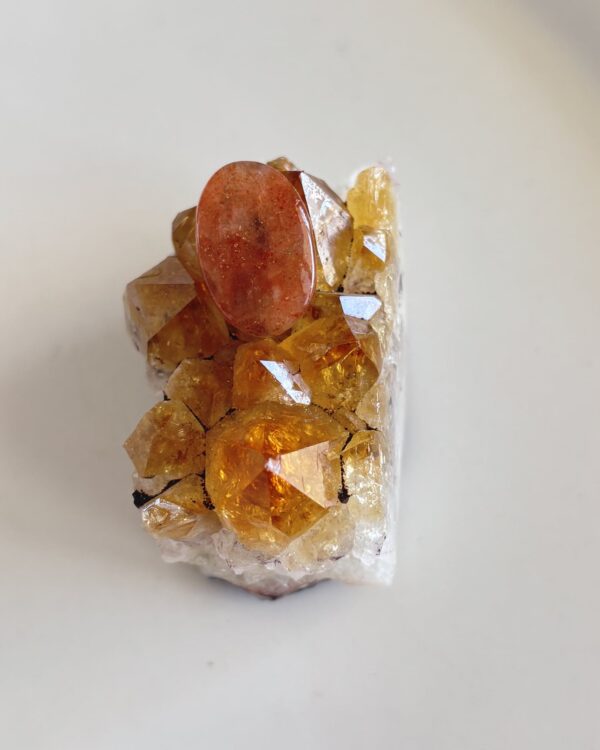 21mm Sunstone Cabochon for Handcrafted Accessories