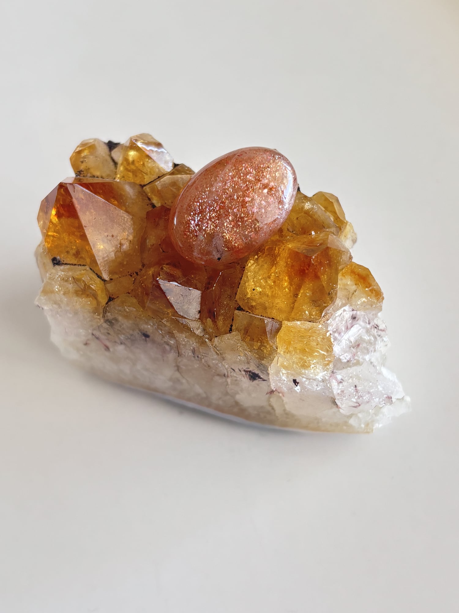 21mm Sunstone Gemstone Cabochon for Jewelry Making