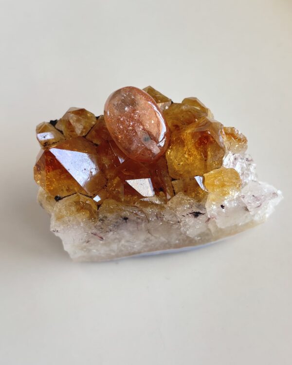 19mm Sunstone Cabochon for Handmade Pendants