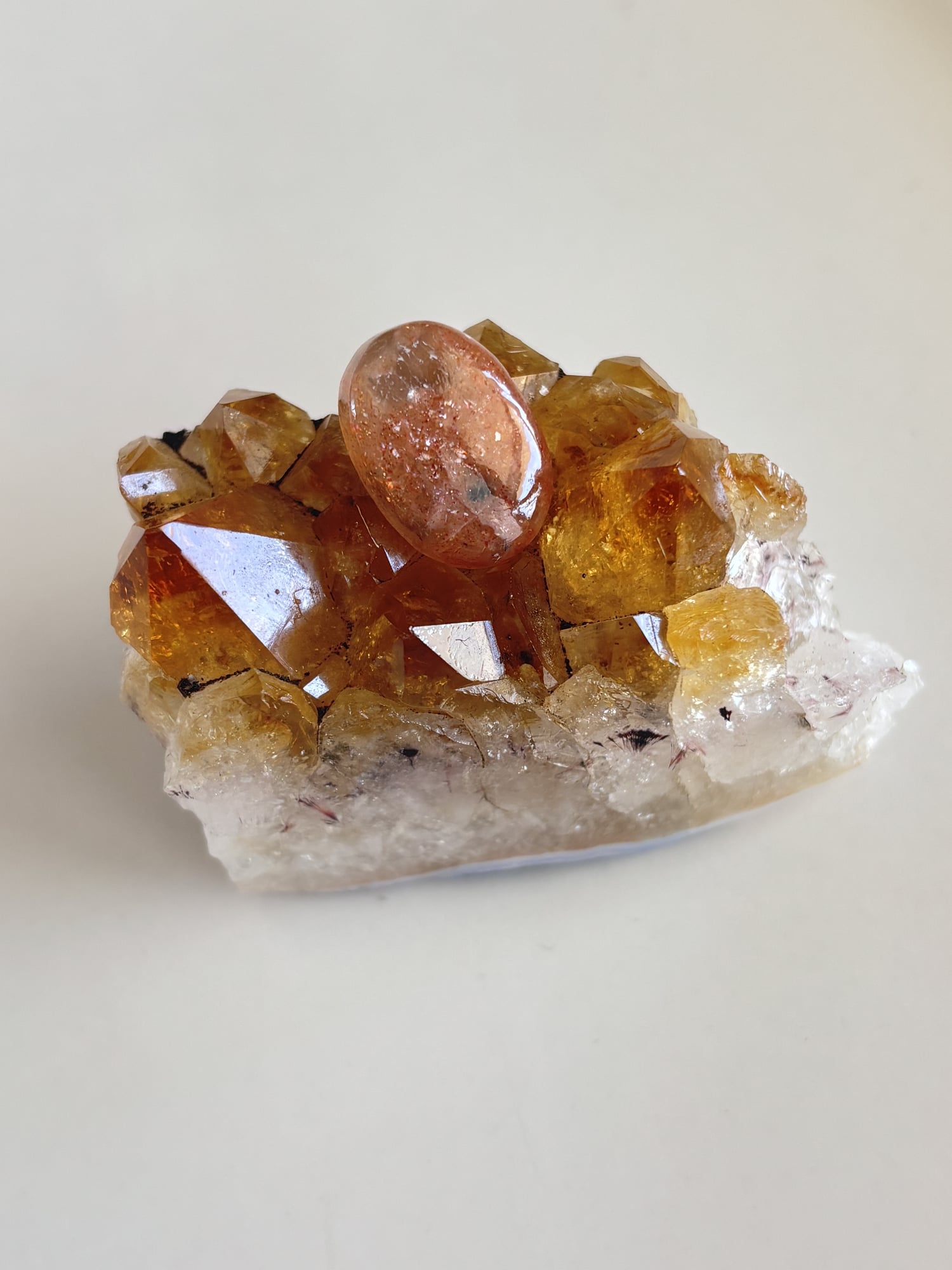 19mm Sunstone Cabochon for Handmade Pendants